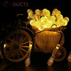 20 Led Water String Lights Battery + Usb Option