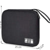 Portable Electronics & Cable Organizer Bag with Zipper – Travel Gadget Storage Case