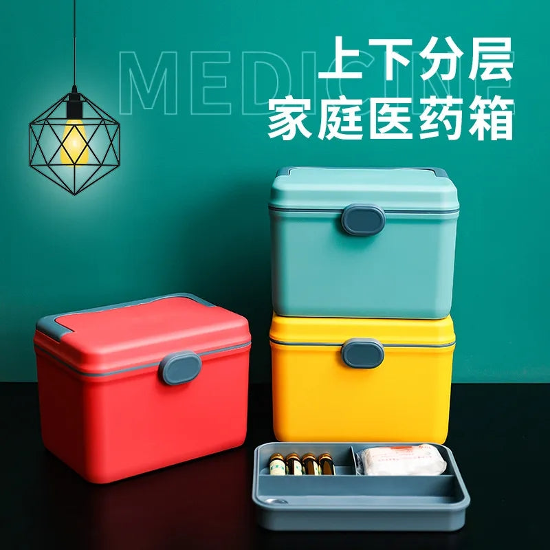 Large Capacity Medicine Box