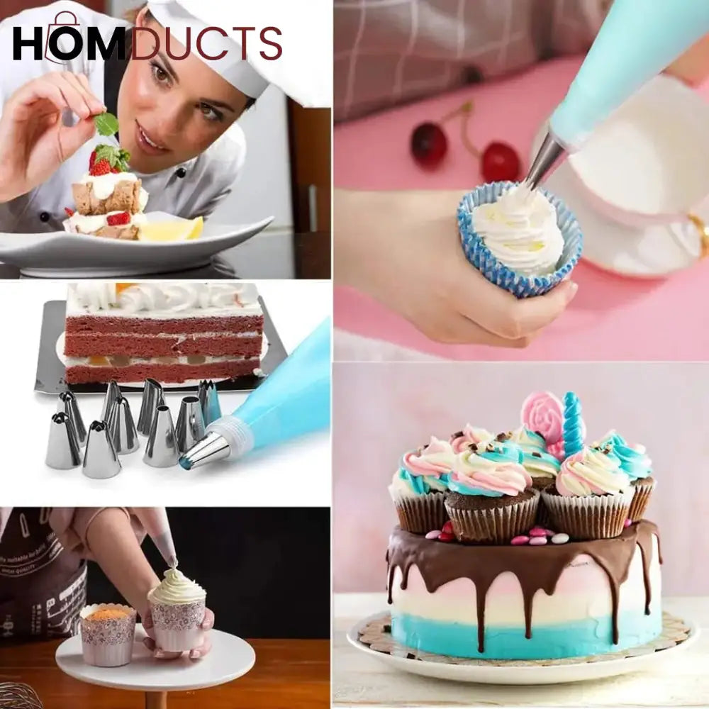 24 Pcs Cake Decorators Set