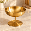 10 cm Gold Stainless Steel Ice Cream Dessert Cup