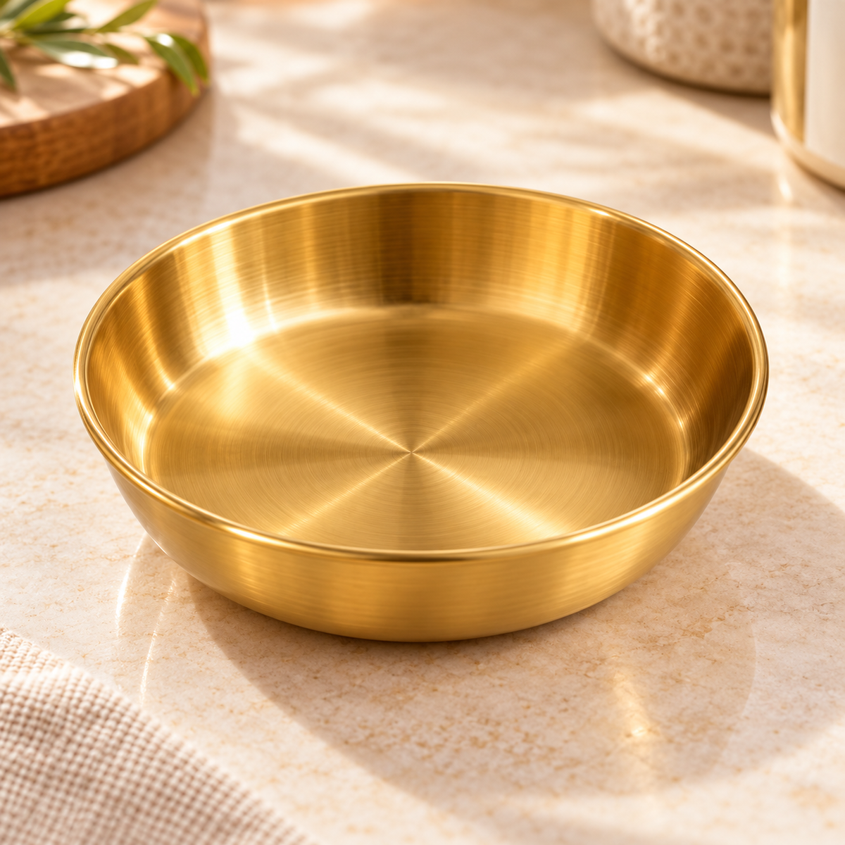 10 cm Gold Stainless Steel Ramekin Bowl