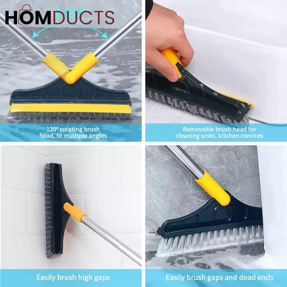 2In1 Floor Scrubber Wiper Brush