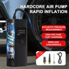 2in1 Wireless Car Air Compressor Rechargeable Portable Air Pump For Car Motorcycle Bike