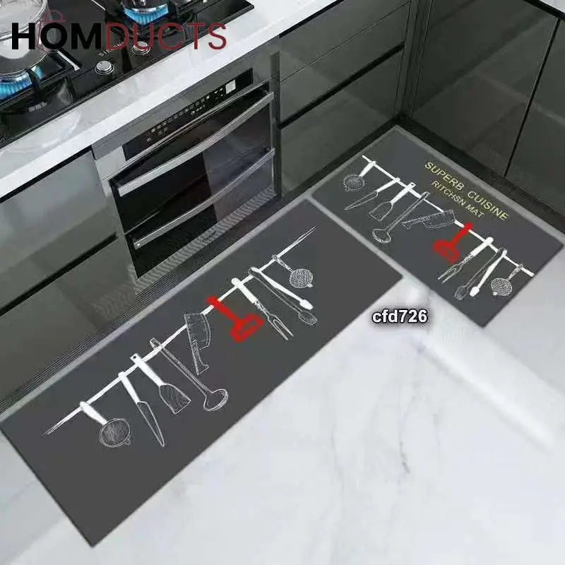 2pcs Super Absorbent Matt Set Style5