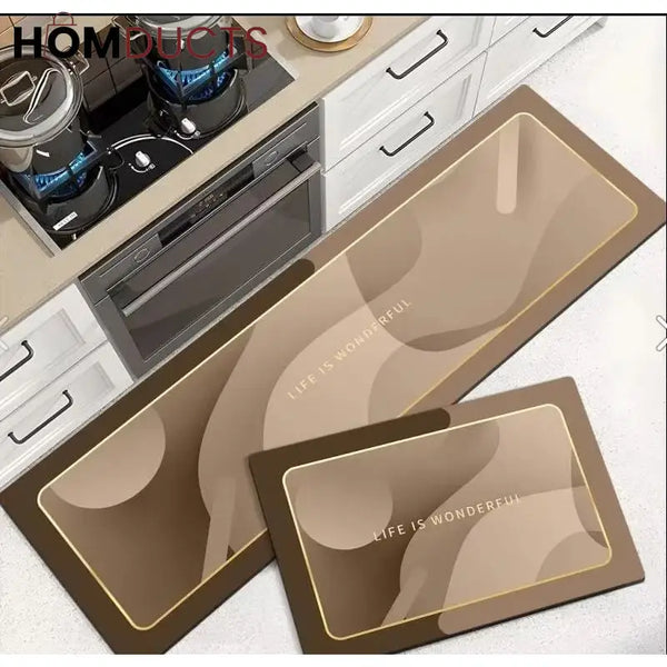 2pcs Super Absorbent Matt Set Style6