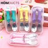 2Pcs Travelling Spoon And Fork Set