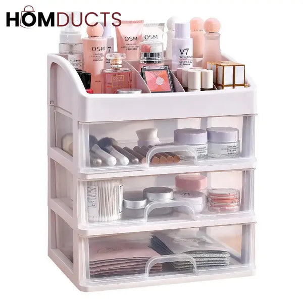 3 Drawer Cosmetic Storage Box