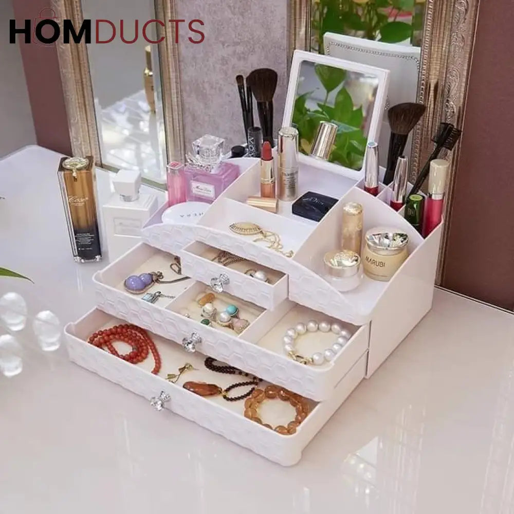 3 Drawer Jewelery And Cosmetic Organizer J & C