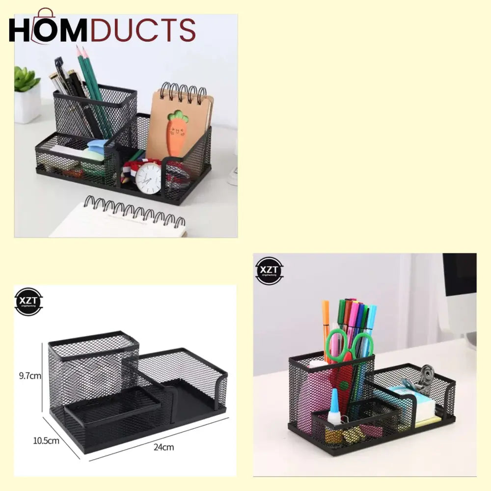 3 In 1 Desk Organizer