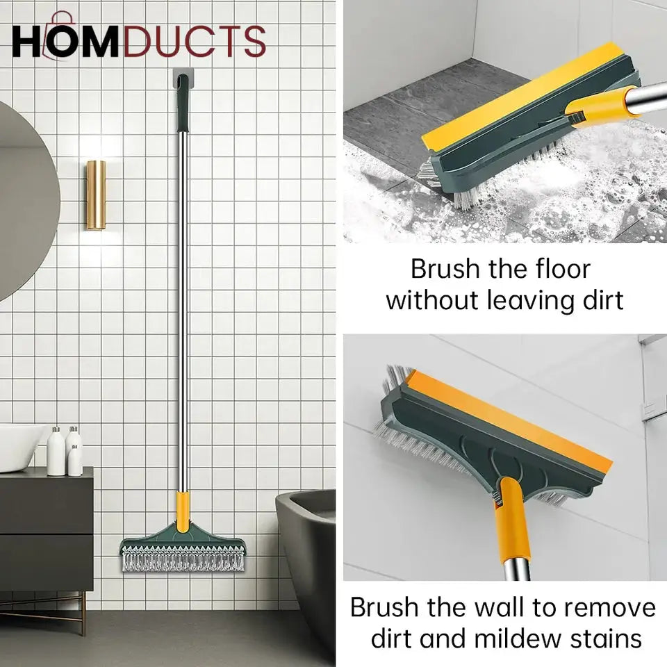 3 In 1 Floor Scrubber Wiper Brush