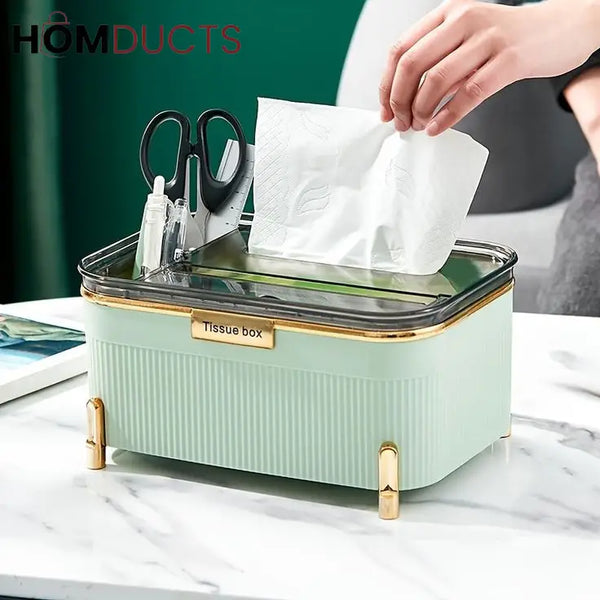 3 In 1 Multifunctional Desktop Tissue Box
