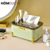 3 In 1 Multifunctional Desktop Tissue Box