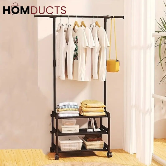 3 Layer Attachable Cloth Rack