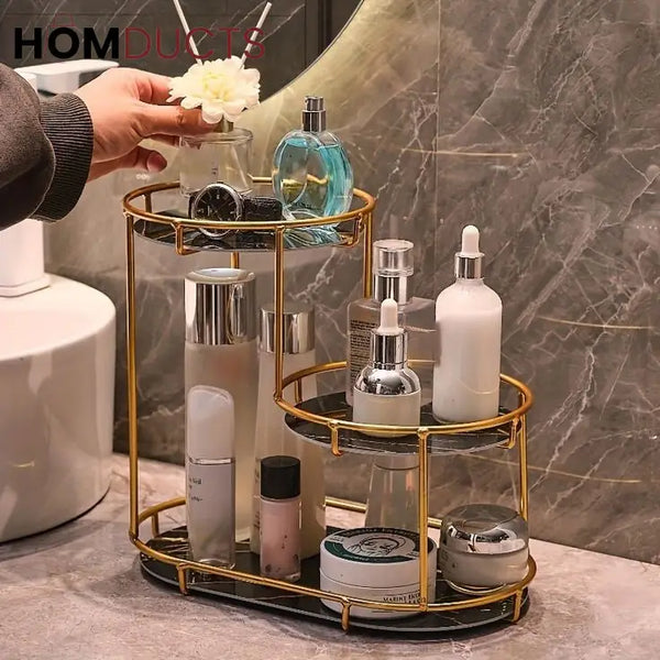3 Layer Luxury Cosmetic Organizer