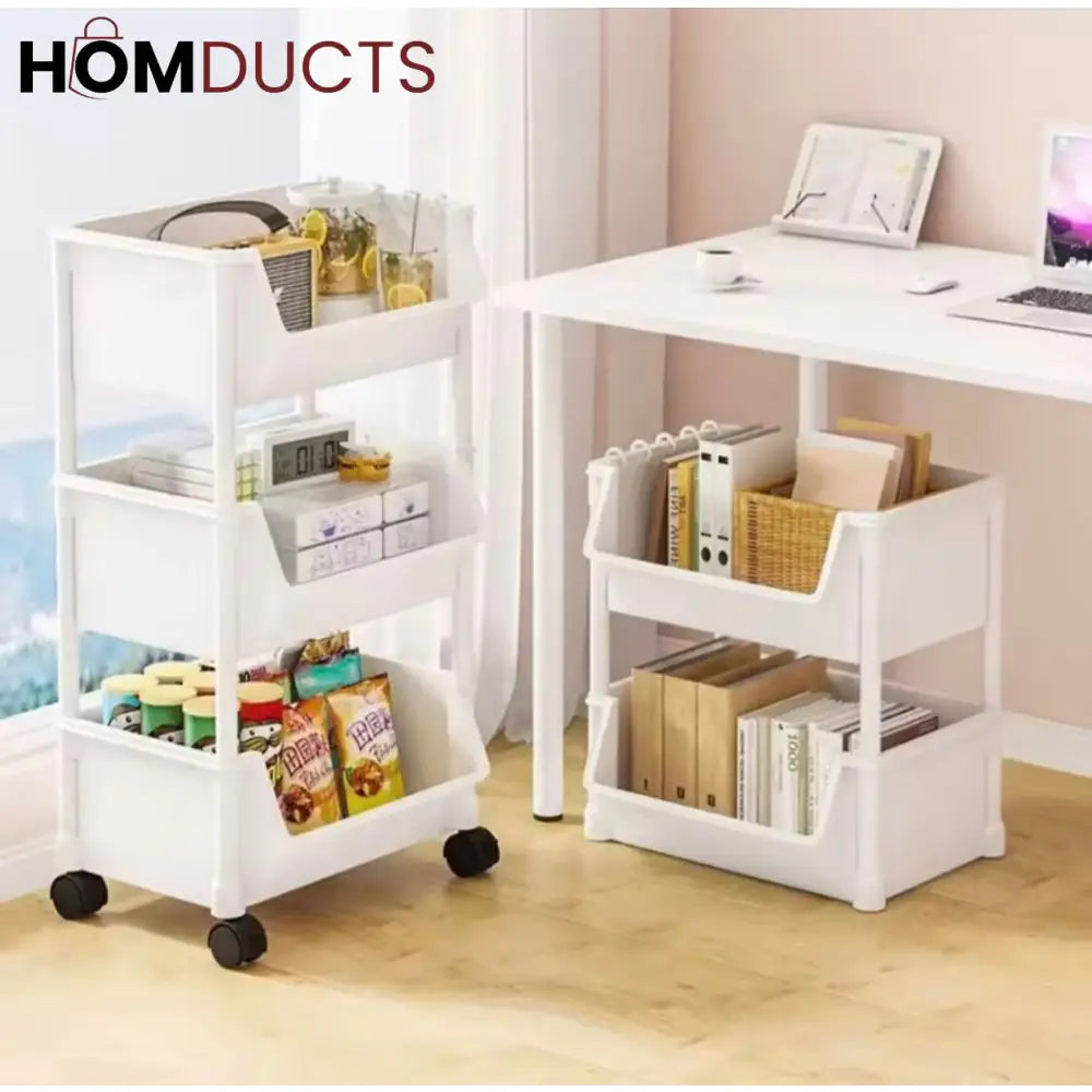 3 Layer Spacious Trolley