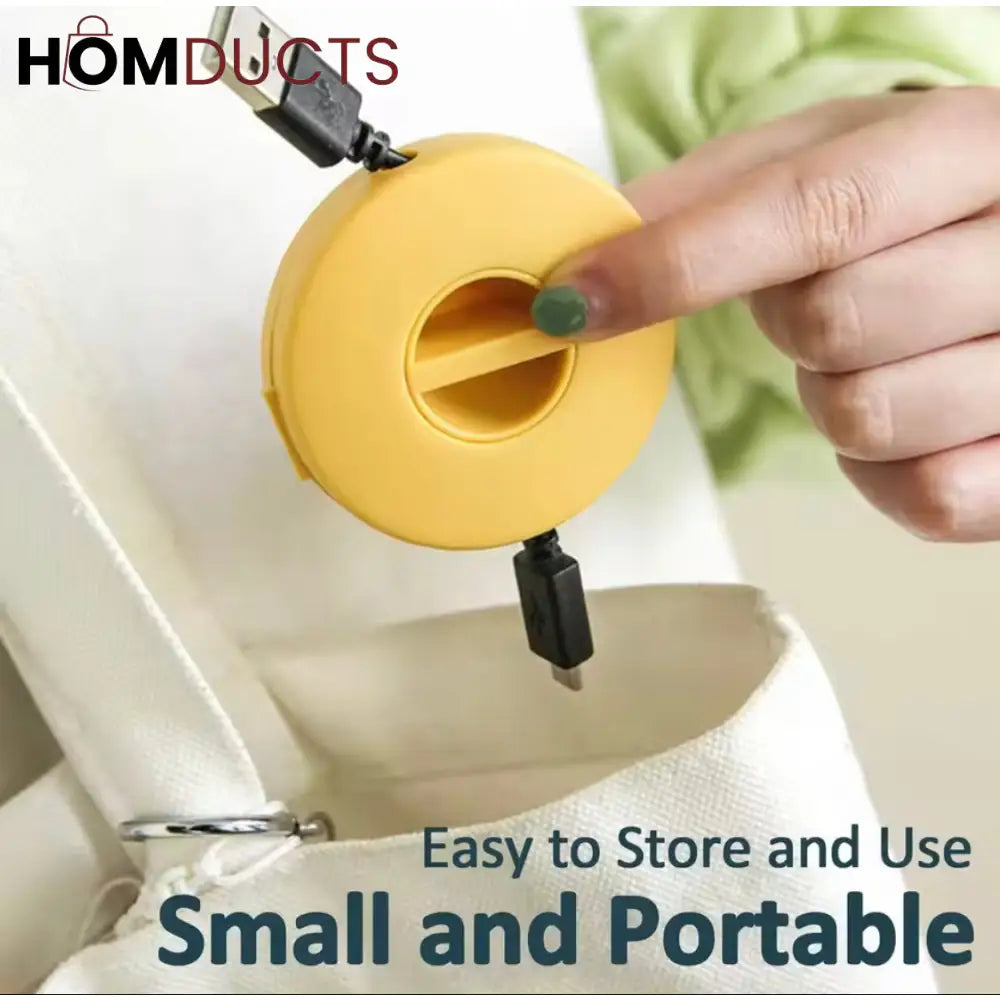 3-Pack Rotatable Data Cable Organizer Box - Desktop & Portable Wire Storage