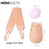 3 Pcs Shower Bath Exfoliating Set