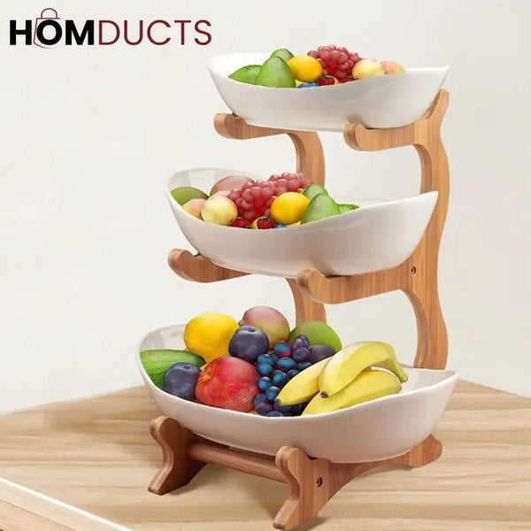 3 Tier Creative Fruit Platter