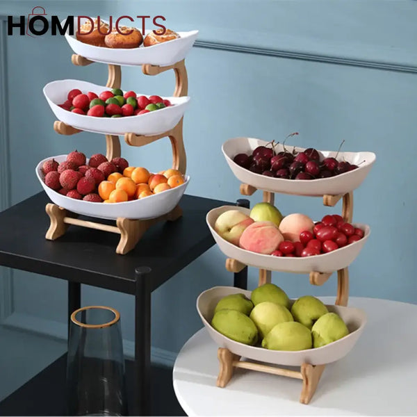 3 Tier Creative Fruit Platter