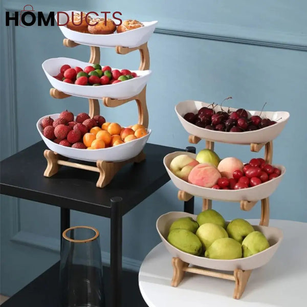 3 Tier Creative Fruit Platter