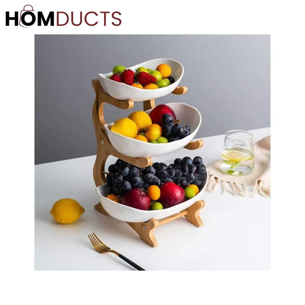 3 Tier Creative Fruit Platter