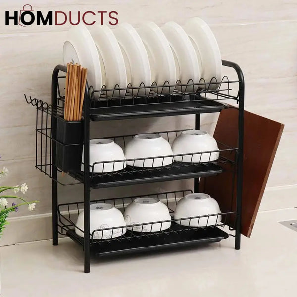 3 Tier Dish Drying Rack