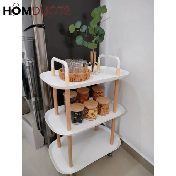 3 Tier Rolling Cart