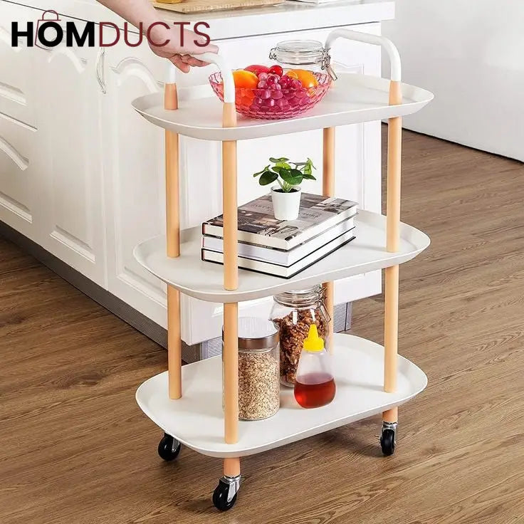 3 Tier Rolling Cart