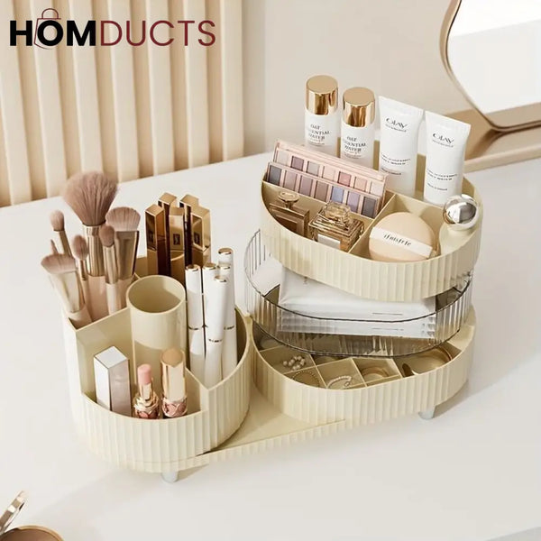 3 Tier Spinning Cosmetic Organizer