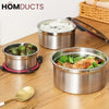 304 Stainless Steel Airtight Food Storage Containers for Kitchen - Leak-Proof & Durable