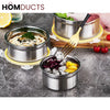 304 Stainless Steel Airtight Food Storage Containers for Kitchen - Leak-Proof & Durable
