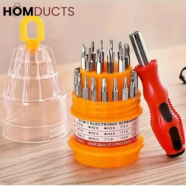 31Pcs Screw Driver Hand Tool Set