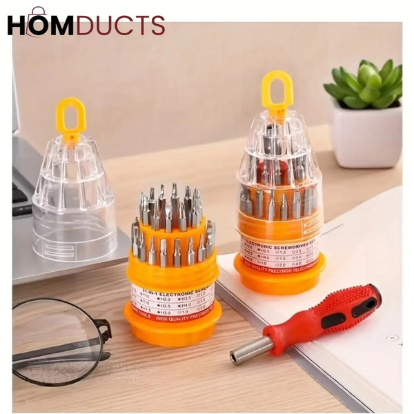 31Pcs Screw Driver Hand Tool Set