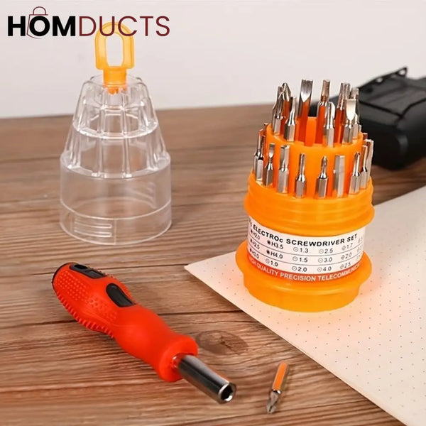 31Pcs Screw Driver Hand Tool Set