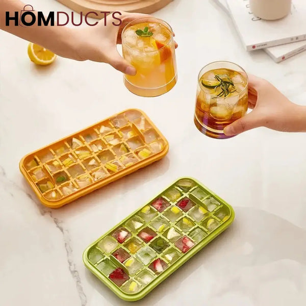 32Grid Silicone Ice Mold With Storage Box