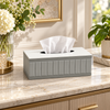 Architectural Panel Tissue Box Cover - Black & White