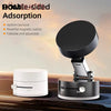 360° Magnetic Phone Holder with Auto-Tracking Rotation – Strong Magnetic Suction Mount for Desk & Tabletop Use