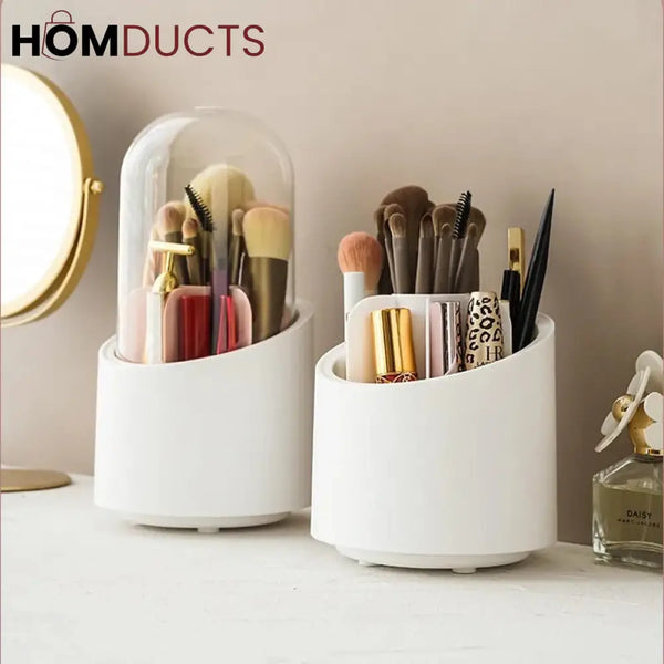 360° Rotating Base Makeup Brush Holder J & C Organizer