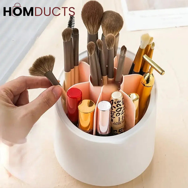 360° Rotating Base Makeup Brush Holder J & C Organizer