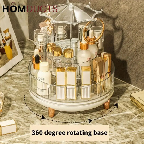 360 Rotating Cosmetic Storage Organizer J & C