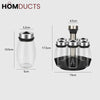 360 Rotating Spice Jar Set