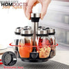 360 Rotating Spice Jar Set