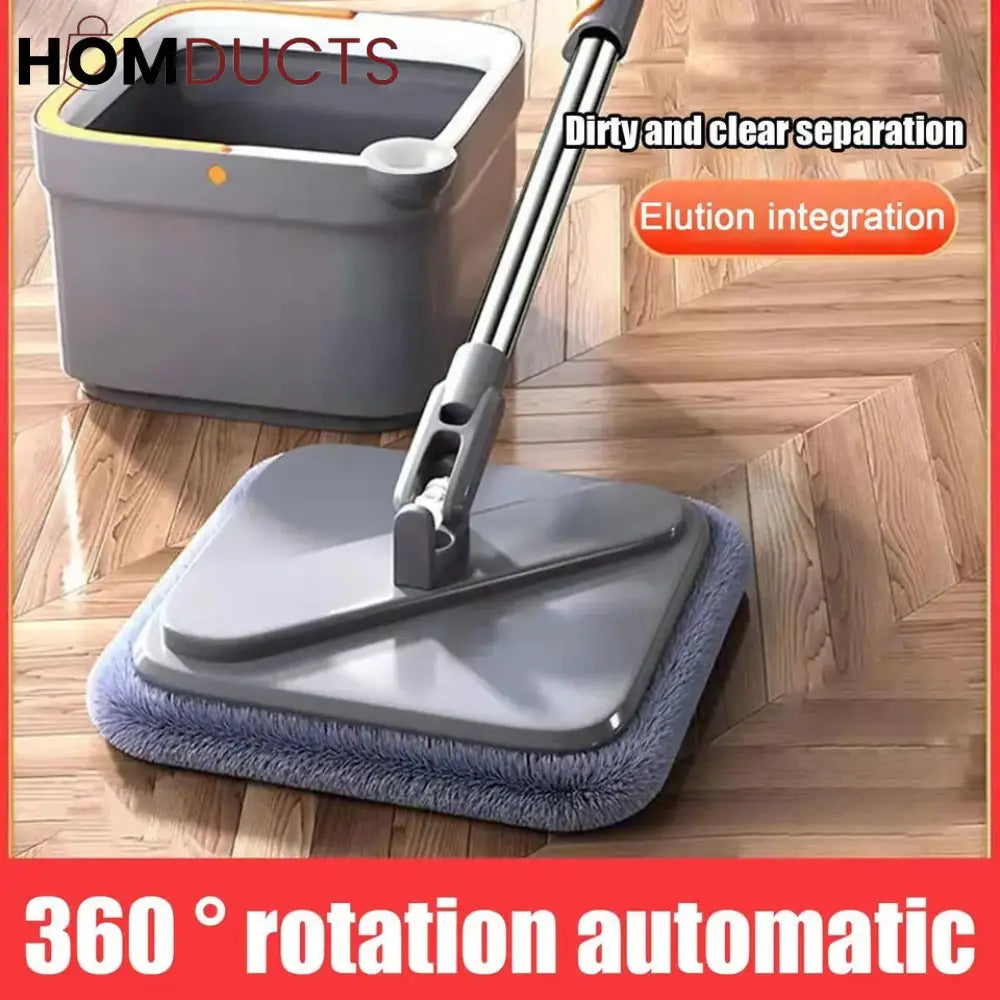 Belt Mop Rotation 360° Rotating Spin Mop With Bucket – Homducts