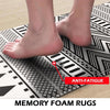 Premium Geometric Anti-Slip Bath Mat – Soft Absorbent Bathroom Floor Rug