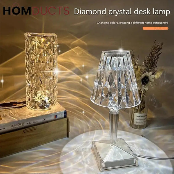 3D Diamond Touch Lamp (16 Colors)