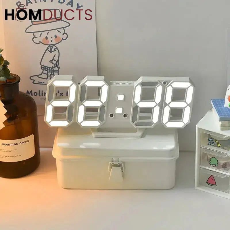 3D Led Digital Clock