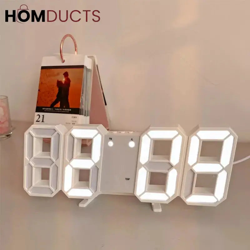 3D Led Digital Clock