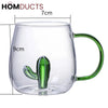 3D Transparent Heat Resistant Glass Cup