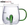 3D Transparent Heat Resistant Glass Cup